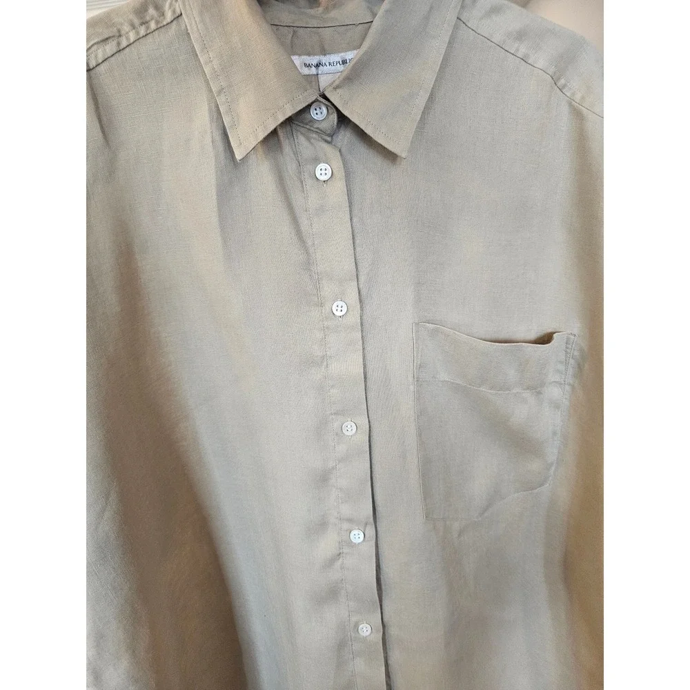 Banana Republic breezy linen
